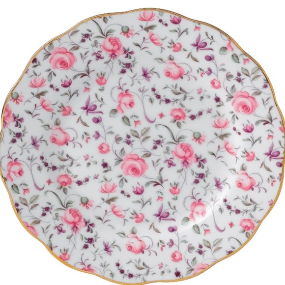 Royal Albert Rose Confetti 5-Piece Place Setting ( New with box) - Picture 6 of 9